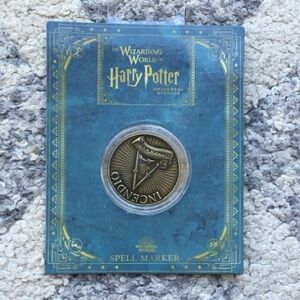 New Harry Potter Spell Marker Coin (Incendio)